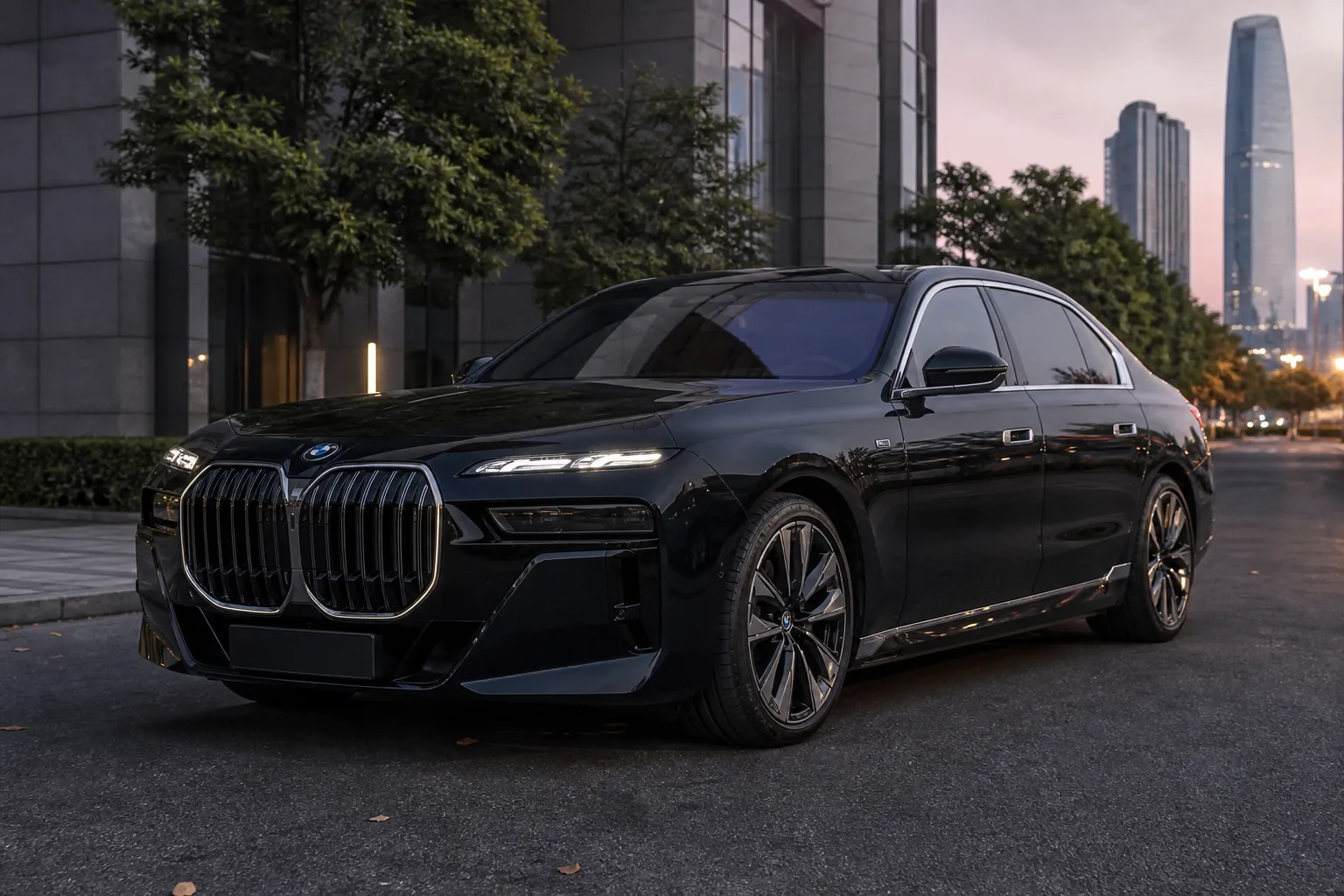 BMW 7 Series flagship sedan for luxury vehicle rental in Malaysia