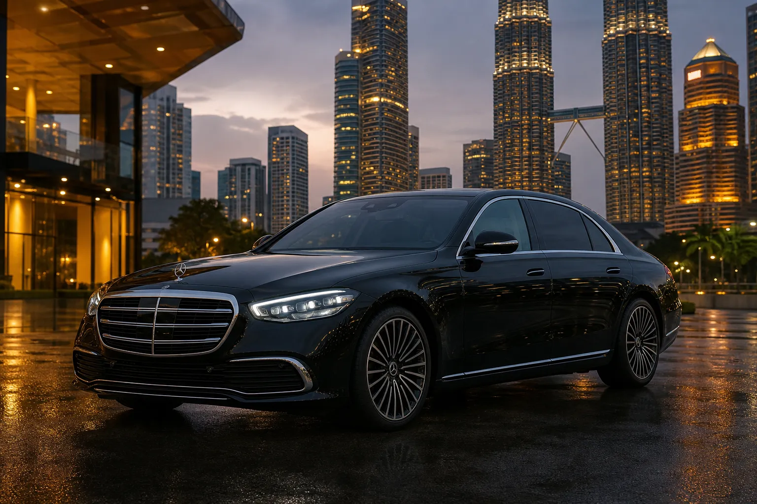 Mercedes-Benz S-Class hired by Amir Rahman